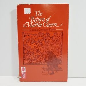 The Return of Martin Guerre Paperback Book Natalie Zemon Davis Harvard 1983